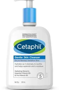 Cetaphil Daily Gentle Skin Cleanser Face Wash (500 ml)
